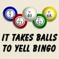 thumbnail image 3 of CafePress - Balls To Bingo Light T Shirt - Light T-Shirt - CP, 3 of 4