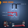 thumbnail image 6 of Nilight Hazard Warning Rocker Switch 5 Pin Laser On Off SPST switches 20A/12V 10A/24V Red LED Light Hazard Emergency Warning w/Jumper Wires Set for Cars Trucks Boats ATVs UTVs RVs, 2 Years Warranty, 6 of 10