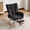 BLACK, variant on Chistronger Blue Glider Rocking Chair, Chenille Upholstered with Airbag and Footrest for Living Room & Nursery