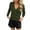 Green, variant on Womens Sweaters Solid Color V Neck Long Sleeve With Ribbed Soft Knitted Pullover Blouse