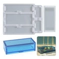 thumbnail image 2 of COOLHOOD Box Resin Molds Silicone Jewelry Storage Mold Epoxy Casting for Case Mold 19x15cm Rectangular Silicone Mold, 2 of 3