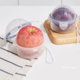 thumbnail image 4 of AYCCNH 2 Pack Onion Storage Container and Tomato Lemon Apple Produce Saver Holder, Portable Fruit and Vegetable Food Storage Keeper Containers for Fridge, 4 of 4