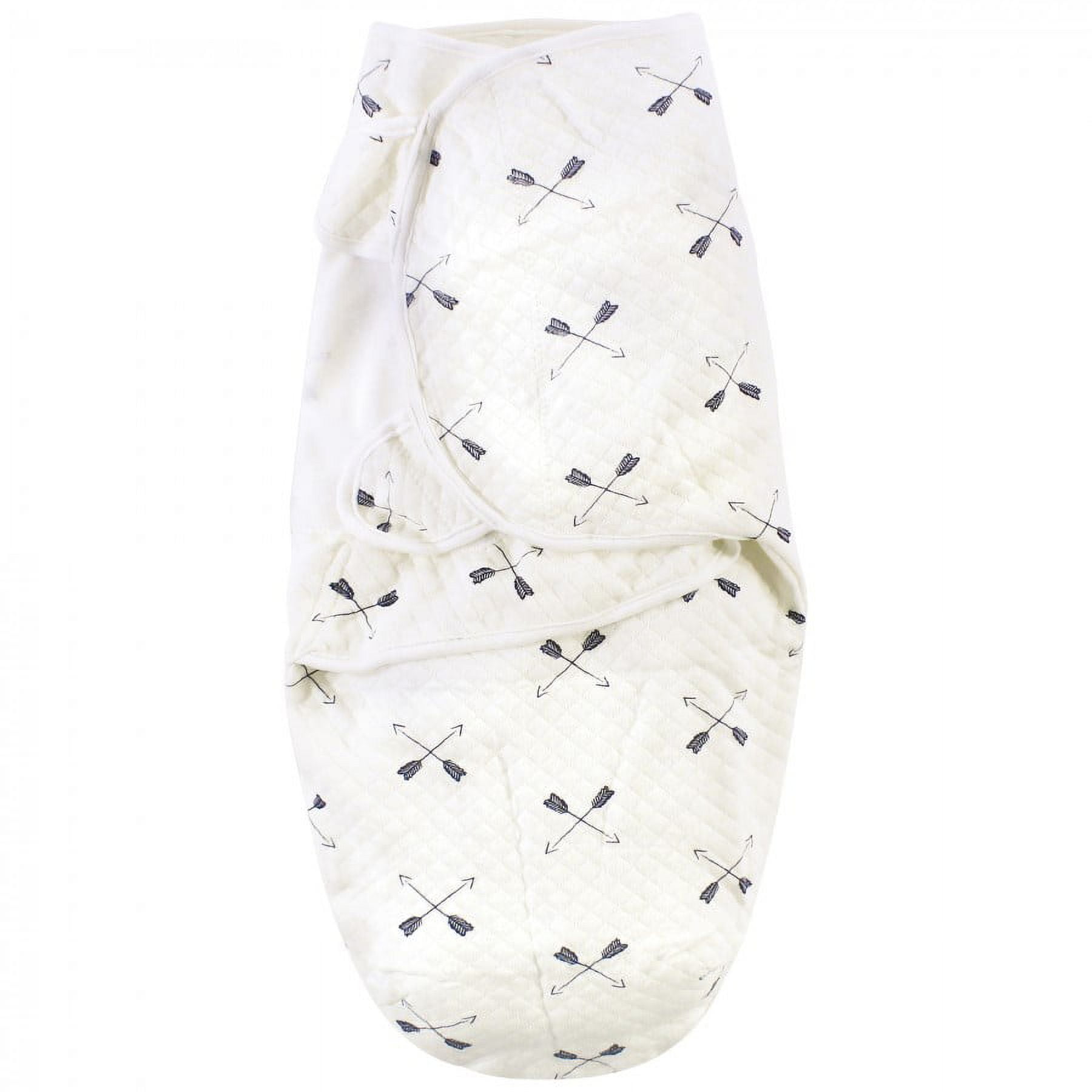 Hudson Baby Infant Boy Quilted Cotton Swaddle Wrap 3pk, Boy Forest, 0-3 Months