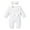 White, variant on Younger Tree Baby Girl Romper Infant Fall Winter Clothes Ruffle Sweater Long Sleeve Bodysuit Jumpsuit and Headband for 3-6 Months