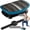 Black with Voice Control, variant on Lifepro Waver Mini Vibration Plate Exercise Machine – Whole Body Vibrating Plate Machine for Lymphatic Drainage, Muscle Toning & Recovery with Resistance Bands & Remote - Blue