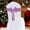 Purple, variant on Hvmvliv Stretchable Chair Bow Decoration 15.75 Inch - Polyester Ribbon Tie for Christmas Valentine's Day Party, 8 Colors, Easy Install, Chair Cover Not Included Red