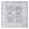 thumbnail image 3 of Unique Loom Timeless Collection Area Rug - Thaddeus (7' 6" Square Charcoal/Navy Blue), 3 of 9