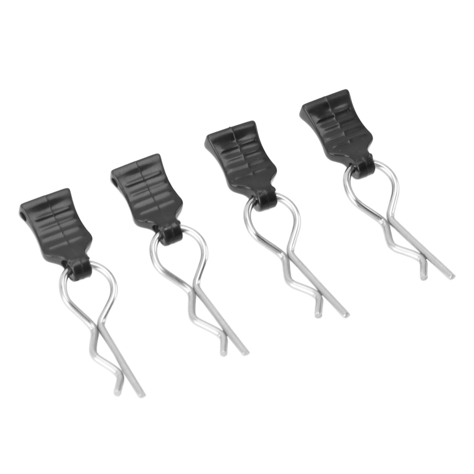 Clips De Carrosserie RC Pour WLTOYS 124008 / 124010 - Lot De 4, Plastique Et Fer - Fixation Rapide De La Coque