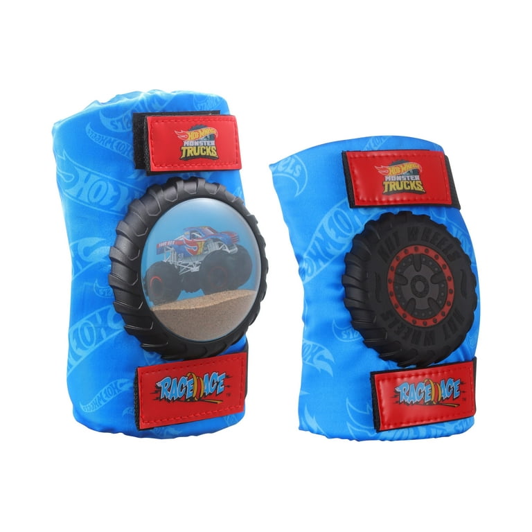 Hot Wheels Knee Pads and Elbow Pads, Skateboarding Protective Pads for Kids  Ages 3+