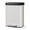 White, variant on 16 gal / 60 L Trash Can with Lid, Stainless Steel Large Garbage Can for Kitchen, Rustproof Step-on Kitchen Metal Trash Bin with Liner Rim, Rear Handle, Soft Close Plastic Lid
