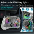 thumbnail image 2 of Wireless Gamepad for Switch & Switch OLED Metal Joystick Crystal Button Game Controller, 2 of 12