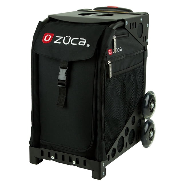 Bolsa Deportiva Insertable ZUCA Obsidian Negra con Ruedas Sin Destello