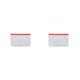 thumbnail image 1 of Bolsa con cremallera Moyic 10 piezas archivadores PVC impermeables A6 rojo 2Conjunto, 1 of 6