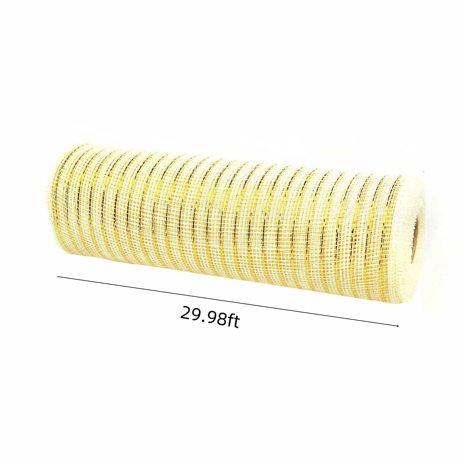 8 Rouleaux Ruban Cétin De Rouleau Décoratif De Noël D'Emballage Diy