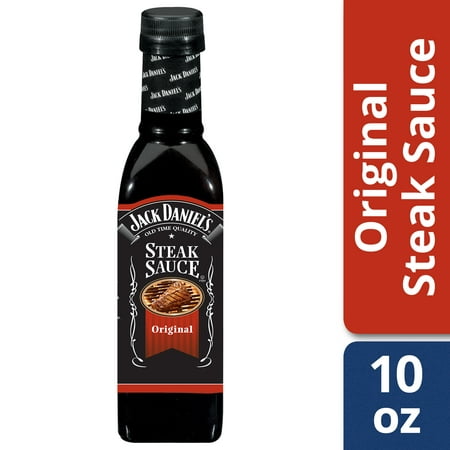 (2 Pack) Jack Daniel Original Steak Sauce, 10 oz (Best Way To Marinate Ny Strip Steak)