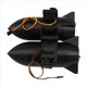 thumbnail image 3 of Lanzador de Doble Lanzamiento con Carga de 1 Kg, Lanzador de Aviones de Doble Lanzamiento, Control Remoto Ajustable, Distancia Ilimitada B, 3 of 5