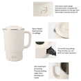 thumbnail image 4 of Electric Kettle, Water Boiler 304 Stainless Steel 600W Smart Temperature Control  for Travel US Plug 110V, 4 of 7