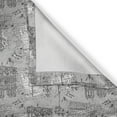 thumbnail image 6 of Ambesonne Paris Valance & Curtain, Seine River Notre Dame, 55"x36", Grey Black White, 6 of 6