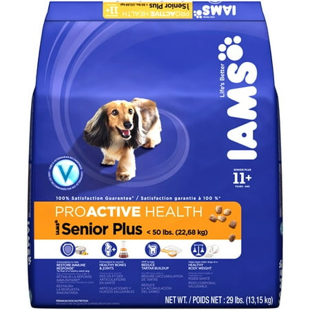 Iams Proactive Health Senior Plus 11+ Years Dog Food, 29 lbs.