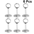 thumbnail image 4 of 6pcs Stainless Steel Wardrobe Rod Rail Closet Rod Support Shelf Pipe Bracket Holder for Home, 4 of 8