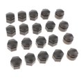 thumbnail image 2 of 20 Piezas 19 Mm Rueda Exterior Tuerca Tapas de Perno Cubierta de Tornillo de Cubo Automático Gris Sunnimix Cubiertas antipolvo para tornillos de rueda, 2 of 6
