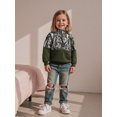 thumbnail image 6 of Miaouyo Kid Baby Boy Fall Sweatshirt Hoodies Camouflage Half Zip-up Long Sleeve Hooded Sweatshirt, 6 of 9