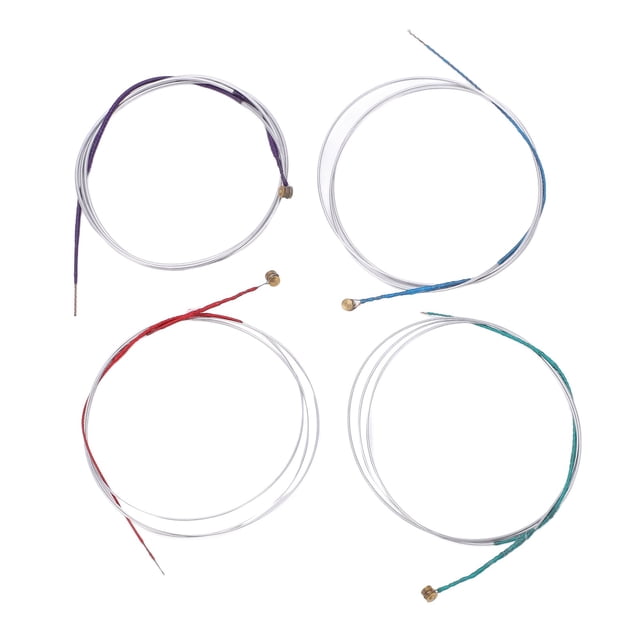 Cuerdas Para Viola, Accesorios Para Instrumentos Musicales Larga Duración 61 Cm 4 Piezas Fácil De Operar Para Reproductor Para Reemplazo