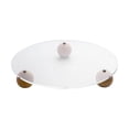 thumbnail image 3 of AMLESO Acrylic Decorative Tray Clear Display Stand Storage Tray for Bedroom Decorations C, 3 of 8