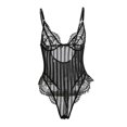 thumbnail image 1 of Lady Lencería Deep V Leotardo Body para Fiesta Discoteca , L Sunnimix Lace Babydoll Lingeries, 1 of 8
