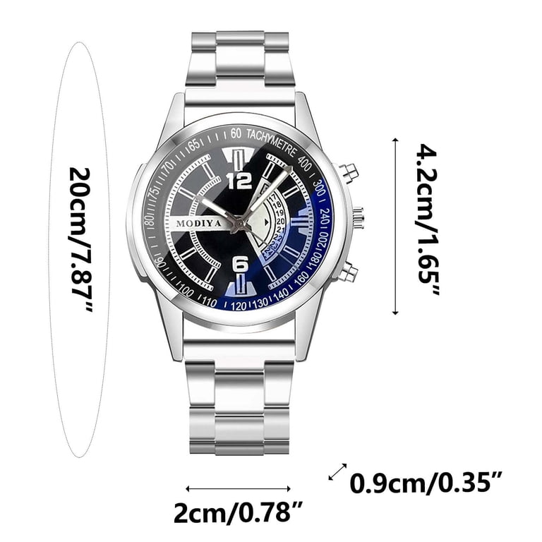 Mens Watch Fashion Sleek Minimalist Quartz Analog Mesh  display picture 3