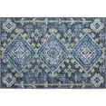thumbnail image 2 of Addison Rugs Mayfield Washable Transitional Aztec Blue Rectangle Rug, 1'8" x 2'6", 2 of 5