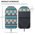thumbnail image 7 of POLERO Car Seat Cover Protector Soft, Compatible with Van Automotive, Car Seat Towel Cover Fit for SUVs Cars(Southwestern Tribal Pattern 1 Pack), 7 of 7
