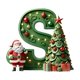 thumbnail image 2 of Fiudx Adornos Navideños con Letras, Colgante Acrílico Personalizado, Diseño Diy, Resistentes y Ligeros, Decoración para Árbol de Navidad, Ideal para Fiestas En Casa o En La Oficina, Tamaño 8 Cm., 2 of 5