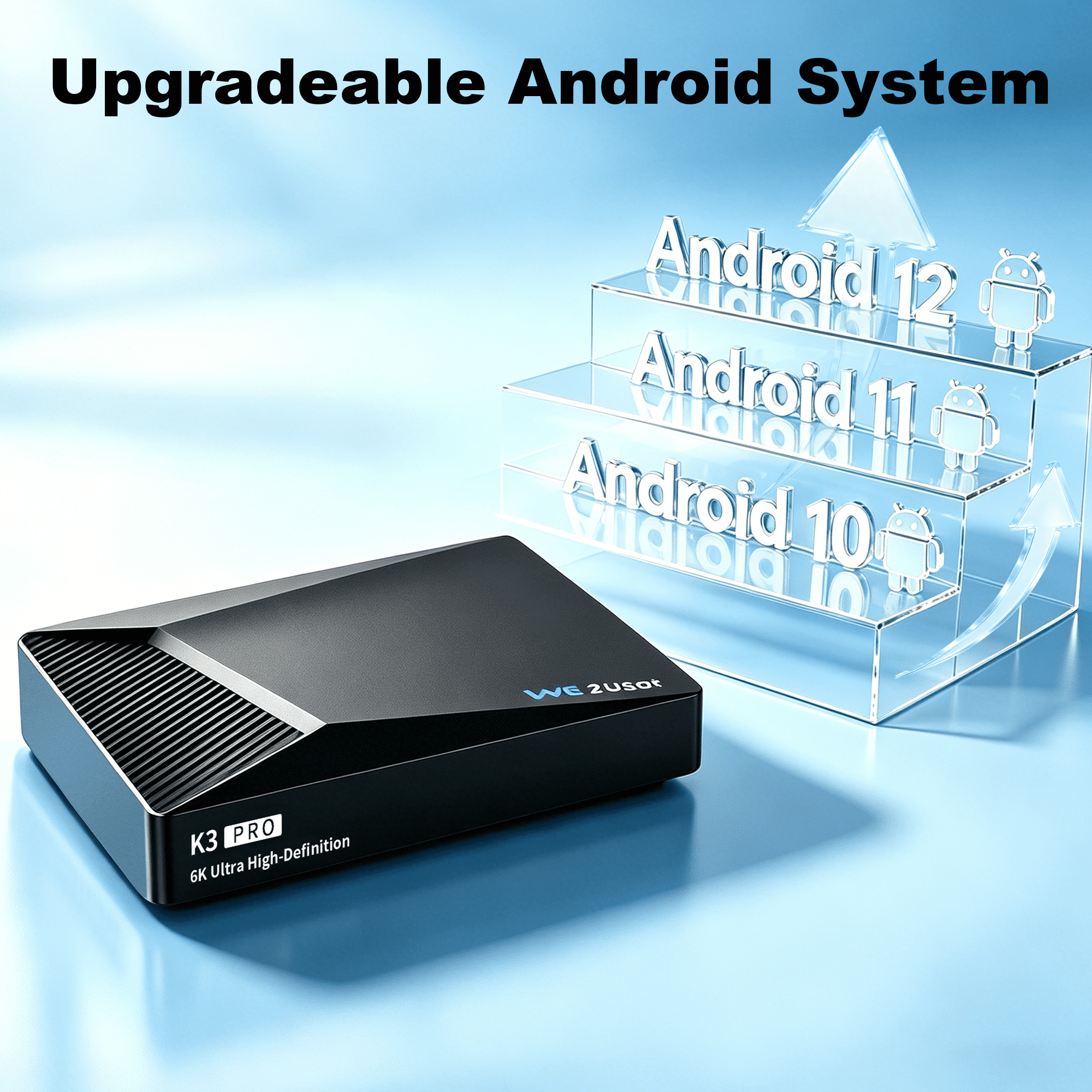 We2USat K3 Pro+ 2026 TV Box