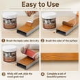 thumbnail image 3 of 6pcs Wood Graining Tool Set for Wall Room Art Paint Decoration, 3 of 6