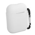 thumbnail image 4 of Funda protectora para auriculares Protector de silicona antipérdida con mosquetón para auriculares IOS 1/2Blanco, 4 of 5