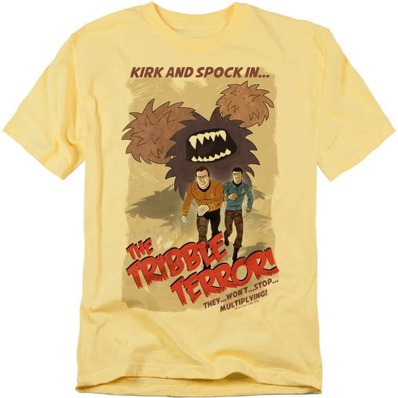 Star Trek Tribble Threat Officially Licensed Adult T-Shirt L