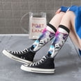 thumbnail image 5 of Pofeuu Cool Colorful Wolf Print Stockings, Adult Running Hiking Socks for Youth and Adult, 5 of 6