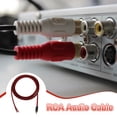 thumbnail image 4 of Uxcell Gold Plated RCA Cable, 9.8ft (3 Meter) RCA to Bare Wire Open End Audio Cable, RCA Extension Cable for Guitar, Speakers, Audio Equipment, 4 of 6