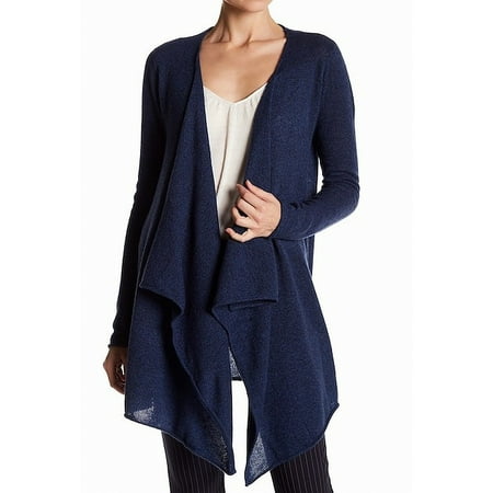 Cashmere Waterfall - Philosophy NEW Blue Womens Size XL Cashmere Waterfall Cardigan Sweater