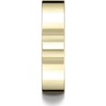 thumbnail image 3 of Mens 14K Yellow Gold, 6.0mm Flat Comfort-Fit Wedding Band (sz 14.5), 3 of 3