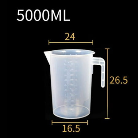 

Goodhd Large-capacity Kitchen Baking Measuring Cup Thickened PP Scale Cup Measuring Cup