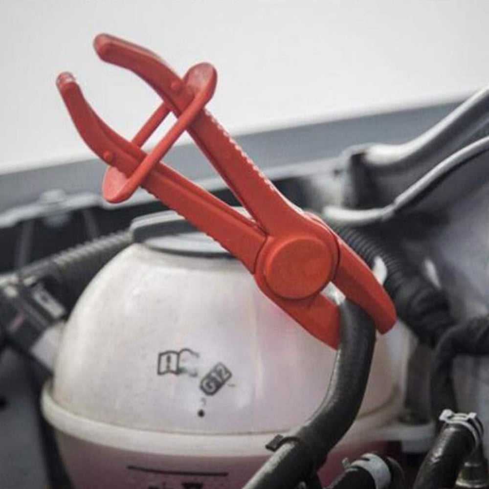 Swpeet 6Pcs Rouge Ligne Droite Et 90 ° Angle Pinces Pinces Flexibles