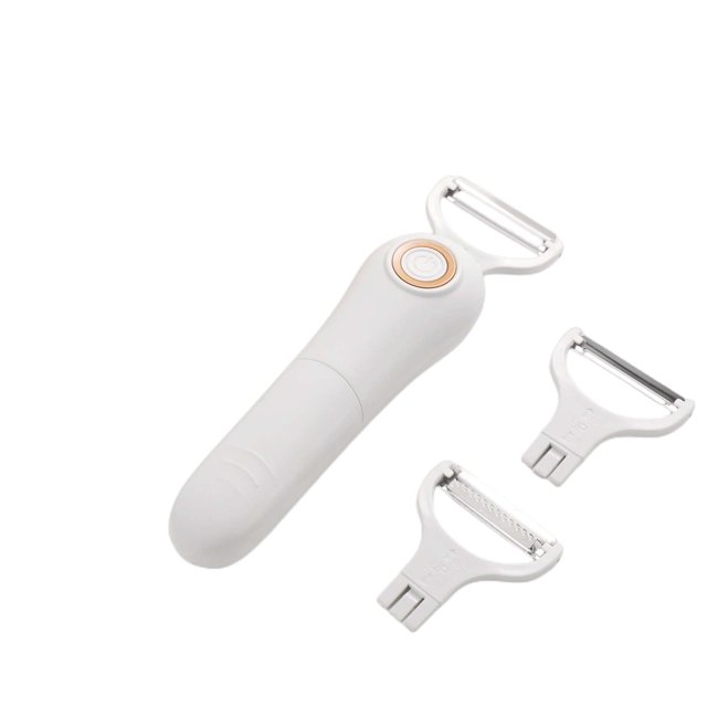 Pelador eléctrico de frutas y verduras NQ cortador de acero inoxidable 3 en 1