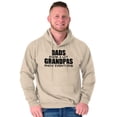 thumbnail image 4 of Dad Knows A lot Grandpa Everything Hoodie Hooded Sweatshirt Men Brisco Brands S, 4 of 6