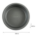 thumbnail image 5 of Kitchen Details 9.5 inch Round Carbon Steel Cake Pan, 5 of 6