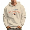 thumbnail image 2 of Men's 100% Cotton Colorful SAN FRANCISCO Hoodie 330g Thick Pocket Hood, 2 of 16