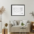 thumbnail image 4 of Historic Framed Print, Oakland Army Base, Railroad Engine Shop, Engineer Road & Wake Avenue, Oakland, Alameda County, CA - 6, 17-7/8" x 21-7/8", 4 of 9
