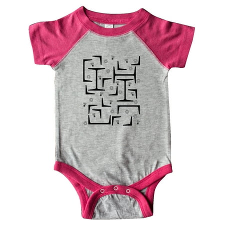 

Inktastic Dark Steel Pattern Gift Baby Boy or Baby Girl Bodysuit