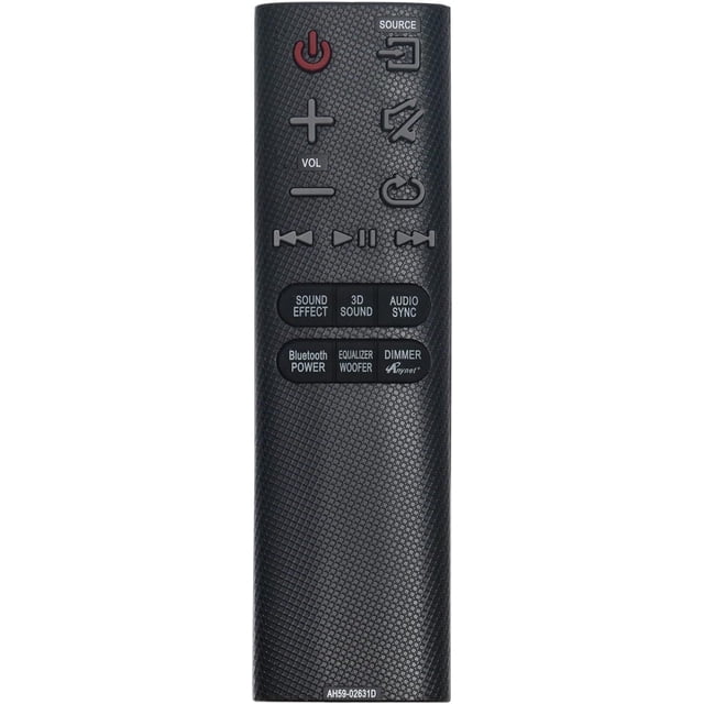 AH59-02631D New Replacement Remote fit for Samsung Soundbar Speaker System HW-H450 HW-HM45